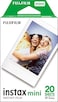 Fujifilm 16386016 Instax Film For Mini 8/7S, 2 X 10 Sheets, Packaging May Vary, White Border, Ww 2, Jr1157
