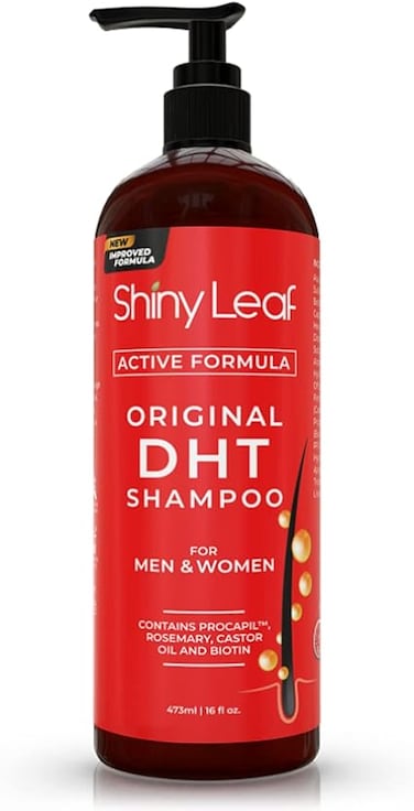 DHT Blocker Shampoo for Hair Loss, for Men &amp; Women, Active Formula, Natural DHT Blocking Shampoo for Hair Growth, Reduce Shedding, For Thinning Hair, Hair Fall and Hair Loss Treatment Shampoo 16 fl.oz
