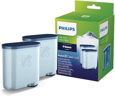 Aqua Clean Wasserfilter f&uuml;r Kaffeevollautomaten, Doppelpack, Kunststoff