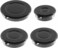 Oven Cooker Hob Gas Burner Crown &amp; Flame Cap Kit for Lamona (Small, 2 Medium &amp; Large, 55mm - 100mm)