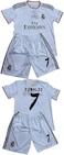 Ronaldo/Madrid/Real Retro Classic Realmadrids CR#7 Soccer Uniform, Top and Bottom Set, Kids, Adult Uniform, Number7, Summer Clothing, Short Sleeve Students,Fan jersey
