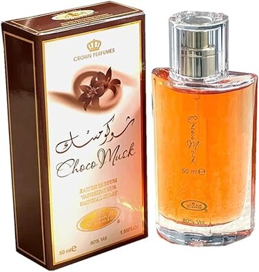 Al-Rehab   Choco Musk   Eau De Spray Perfume   Chocolate, Musk   50ml   Sweet, Gourmand