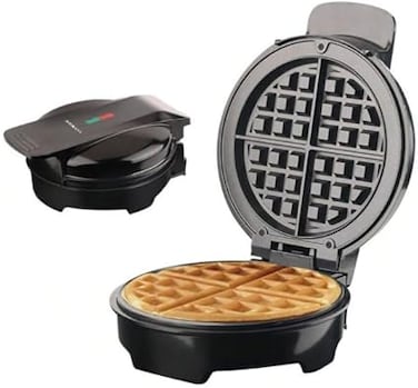 Sokany Waffle Maker, 1000 Watt, Black - SK-519