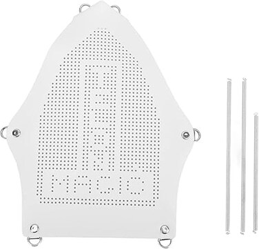 Iron Shoe Cover, Iron Cover, Electric Iron Plate Cover Iron Heat Protector Iron Sole Shield, Non-Stick Aluminum Iron Assistant Tool, Ironing Aid Board Protect Ironing Shoe Cover, 1 Pcs