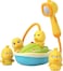 Baby Bath Toy for Toddlers with Cute Duck Design, Electric Spray Bathtub Toy with 3 Spraying Ducks &amp; 1 Shower Head, Floating Boat Bath Toy for Sensory Development, 2-5 Years Old