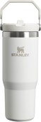 IceFlow Flip Straw Water Bottle With Straw 0.88L - Keeps Cold for 12+ Hours - Leakproof - Stainless Steel Water Bottle - BPA Free Travel Mug - Easy to Carry - Dishwasher Safe - Frost