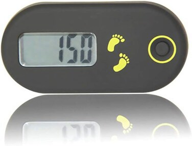 Electronic Pedometer for Walking - Accurate 3D Fitness Tracker With Display for Men, Women, Kids, Seniors