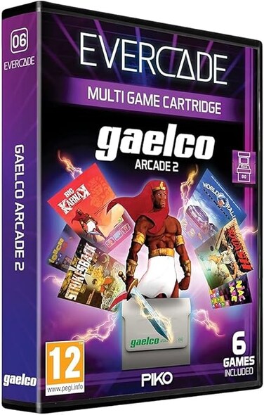 Evercade Gaelco (Piko) Arcade Cartridge 2