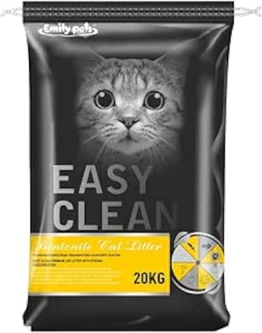 Pets Fresh Scented Bentonite Cat Litter Breeder Bag 20kg (Lemon)