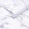Marble Contact Paper, Self Adhesive Wallpaper Waterproof Gloss PVC Vinyl, Oil Proof,Marble Vinyl Paper for Furniture Cover Surface,Countertop,Kitchen,Shelf Liner（43x254cm）
