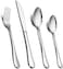 Cutlery Set, Onader Stainless Steel 24 Piece Cutlery Set for 6 People, Flatware Silverware Set with Knife Fork Spoon, Elegant Tableware for Daily Use/Christmas, Mirror Finished. Dishwasher Safe