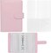 Budget Planner and Organizer with Ring Binder, Cash Register, and Cash Box Management - Ideal for Home or Office Use, Stylish Design, Great for Personal or Business Finances, Money Saver (Pink)