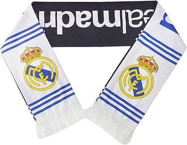World Cup 2022 Football Real Madrid Scarf, fan supplies gift souvenir collection 6.3x55.1in