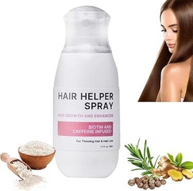 GraGra Hair Helper Spray, Nutrition Hair Regrowth Helper Spray for Women, Reducing Hair Fall, Promotes Healthy Follicles, Nutrition Hair Regrowth Water for Thinning Hairs