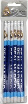 Brands Real Madrid Stationery Set, Rubber Pencils, Pencils, School Supplies, Writing, Blue Official Product