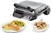 Tefal GC3060 3-in-1 Contact Grill, with Overbaking Function, Double Grill Surface When Opened as Table Grill/BBQ, Sandwich, Steak, Panini, Adjustable Thermostat, Non-Stick Coating, Grey