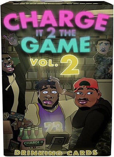 Charge It 2 The Game Drinking Cards - Vol 2 &ndash; Fun Adult Drinking Games for Game Night &amp; Parties - 21st Birthday Gift &amp; Bachelorette Party Games 90 Cards That Will Get You Drunk