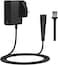 12V Charger for Braun Shaver Series 3 5 7 9 1 and Silk Epil 9 7 5, Electri Razor Power Cord for 310Bt 3010s 3020s 3040s 5377 5513 5515 5544 590cc 9395cc Beard Trimmer Charging Cable, Black