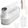 Necomi 2-in-1 Handheld 1200w Iron Steamer for Clothes, Portable and Rotatable, with Six Optional Wet and Dry Modes, 120ml Large Capacity, Digital Display Screen, Suitable for Home, Travel, Hotel
