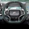 Accessories Chery Jetour Traveler T2 suede steering wheel cover car steering wheel cover car accessories (black and green)