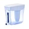 20 Cup Ready-Pour Dispenser Water Filter Pitcher, clear