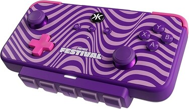 NEO S Controller Purple Wave for Nintendo Switch, PC, Mobile, Smart TV (Fortnite Festival Edition)