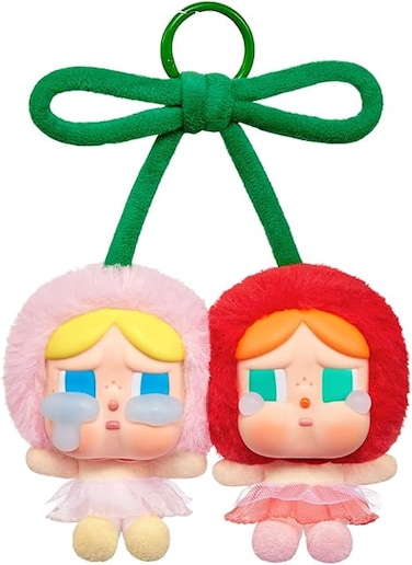 Crybaby Crying for Love Series Vinyl Plush Hanging Card (Love You Cherry Much) Collectible Figures Collectors Art Toy Toy Figures Gift 1 Piece