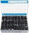 Rubber O Ring Set, 24 Size 800 PCS Black Small O Rings Assortment Kits, Assorted Metric Sealing Washer for Automotive Faucet Pressure Plumbing Sealing Repair, Air or Gas Connections