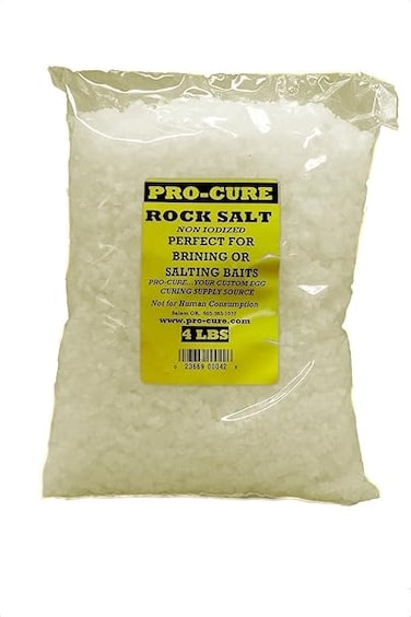 Pro-Cure Bulk Rock Salt, 4 Pound Poly Bag