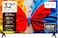 TCL Television 32 Inch Smart TV QLED HDR 10 Google TV, Dolby Audio, Game Mode, Multiple Eye Care with Slim Design-32S5K (2025 Model)