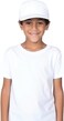 Kid's Baseball Cap with Velcro Closure Plain Cap for Boys &amp; Girls   100% Cotton, Ultra-Soft   Adjustable, Comfortable &amp; UV protection 5-Panel