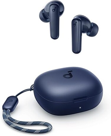 soundcore Anker P20i Bluetooth Earphones, 10mm Drivers with Big Bass True Wireless Earbuds, Bluetooth 5.3, 30H Playtime, IPX5, 2 Mics for AI Clear Calls, 22 Preset EQs, Customization via App