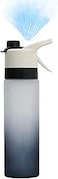 KASTWAVE Mist Spray Water Bottle, 650ml Sports Water Bottle Reusable Fitness Water Jug Multifunctional Spray Water Cup with Mist Hydration (Black)