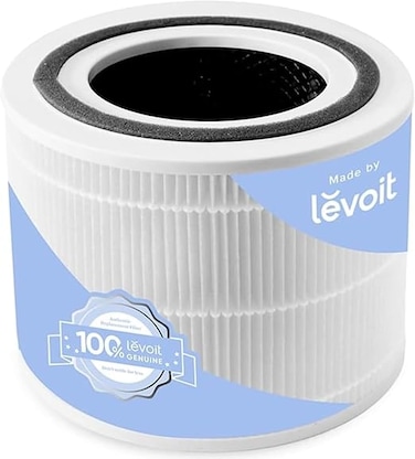 LEVOIT Air Purifier Replacement Filter, 3-in-1 True HEPA, High-Efficiency Activated Carbon, Core 300-P-RF, 1 Pack, White