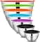 7PCS Stainless Steel Mixing Bowls with Airtight Lids, Salad Bowls for Kitchen, Baking, Cooking, Meal Prep, Food Storage Organization