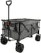 Foldable Wagon Trolley Cart - 150 KGS   Multipurpose Camping trolley(Gray)
