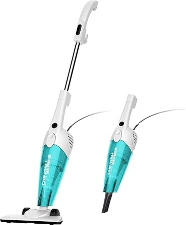 Deerma Dx118C 2 in 1 Electric Vacuum Cleaner, Handheld Vacuum Cleaner 600W 15Kpa Home Type Small Putt Strong Mites Removal Machine Carpet High Power