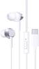 USB C Headphone, Wired Earbuds with Microphone, Type C Headphones In-ear for iPhone 15 Pro Max, iPad Pro/Air, MacBook Pro/Air, Samsung S24 Ultra, Redmi Note 13 &amp; More (Encok CZ11) &ndash; White