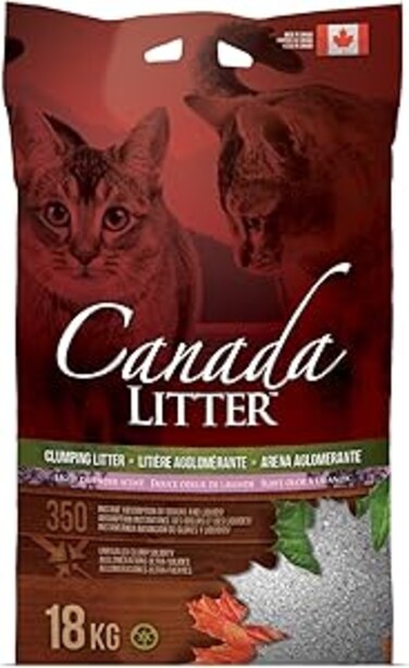 Canada Litter Lavender, Grey, 18 Kg