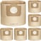 5pcs Pack Paper Filter Bags Compatible For Karcher, Karcher Model WD3 WD3P Bag Wet &amp; Dry Vacuum Cleaner A 2204, A 2234 PT, A 2534 PT SE4001, SE4002 Vacuum, Part 6.959-130