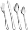 Cutlery Set, Onader Stainless Steel 24 Piece Cutlery Set for 6 People, Flatware Silverware Set with Knife Fork Spoon, Elegant Tableware for Daily Use/Christmas, Mirror Finished. Dishwasher Safe