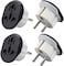 ECVV&reg; [4-Piece]Plug Converter, UAE, USA, EU, UK, AU, CN to KSA/EU/Germany Socket, Travel Adapter, Universal Socket Travel Adaptor for Business Trip Holiday Hotel Airport for Cell Phone, Laptop