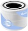 Air Purifier Replacement Filter, 3-in-1 True HEPA, High-Efficiency Activated Carbon, Core 300-P-RF, 1 Pack, White