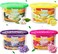 URbazaar Household Dehumidifier Activated Charcoal Moisture Absorber and Odor Eliminator, Wardrobe Hygroscopic Anti-Mold Deodorizing Moistureproof Desiccant 4 Pack,600ml (Lavender+Lemon+Rose+Jasmine)
