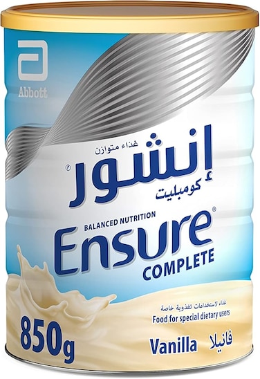 Powdered Milk Complete And Balanced Nutrition For Adults Vanilla 850g