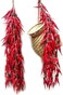 dierjueyers Velidy 5pack Simulation Artificial Lifelike Fake Vegetable Artificial Garlic Red Pepper Fake Vegetables Onion Hanging Rope Home Decor Photography Props