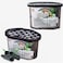 Sulfar Moisture Absorber Bamboo Charcoal Mold-proof Deodorizing Desiccant Household Dehumidifier Boxes Fragrance-Free Humidity Absorber for Bathroom Closet Wardrobe Kitchen (Pack of 2) 500ml