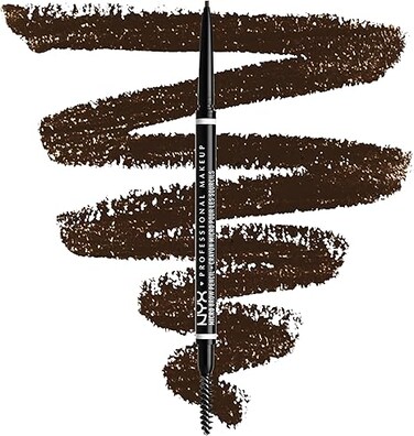 NYX   Micro Brow Pencil   &ndash;   Shade: Espresso (07), Dual-Ended