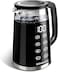 CONOYAR Electric Kettle 2200W Fast Water Boiler, 1.7L Glass Kettle With 4 Temperature Control For LED Touch Screen, Double Wall Anti Scald boiler Up To 2H Keep Warm For Home, Auto Shut Off