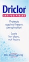 Driclor   Antiperspirant   Roll-on applicator   High-strength   Unscented   20 ml